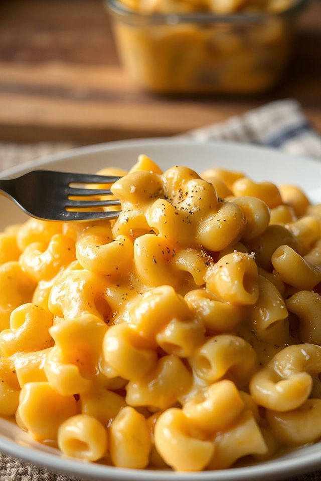 creamy crockpot mac and cheese