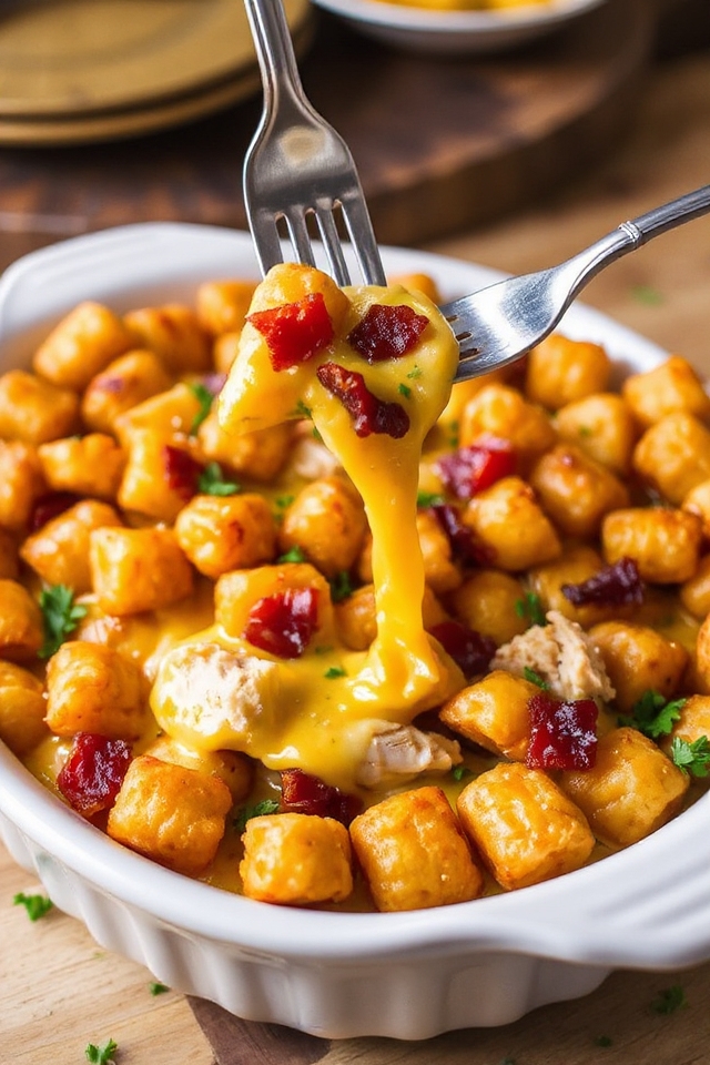crockpot cheesy chicken casserole