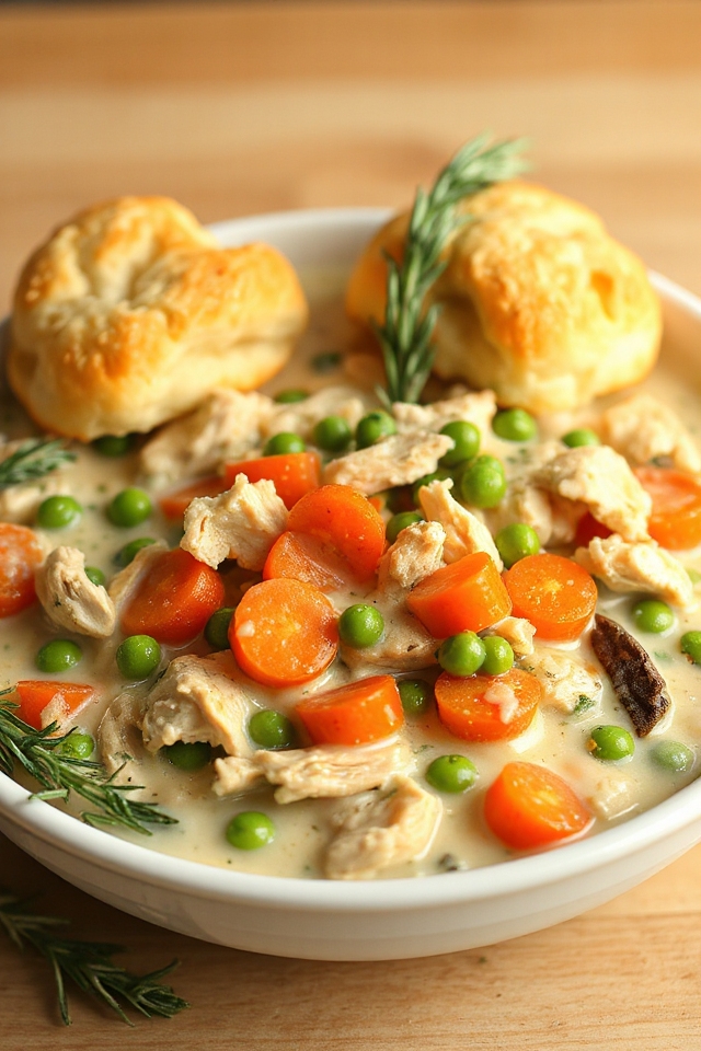 crockpot chicken potpie recipe