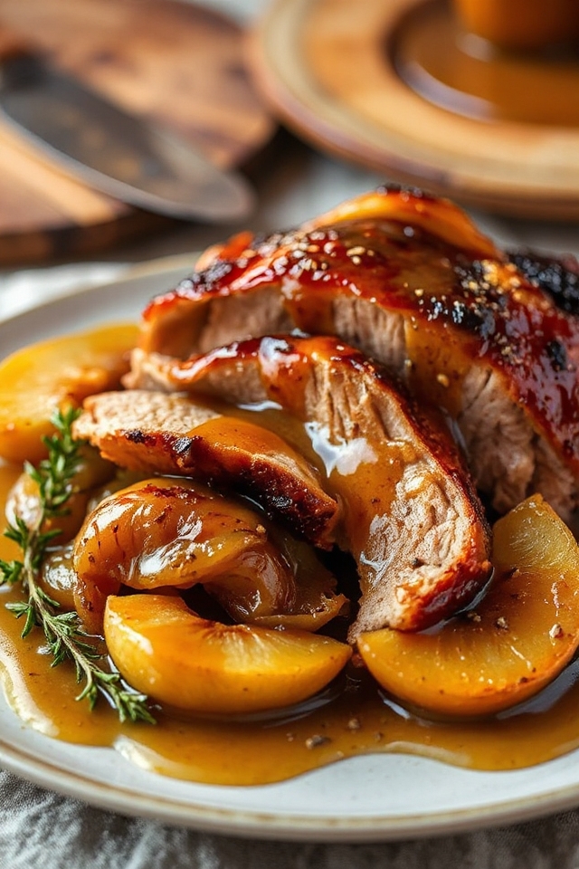 crockpot honey dijon pork
