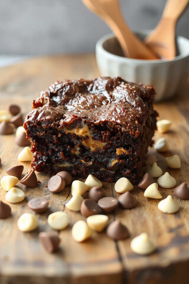 crockpot peanut butter brownies