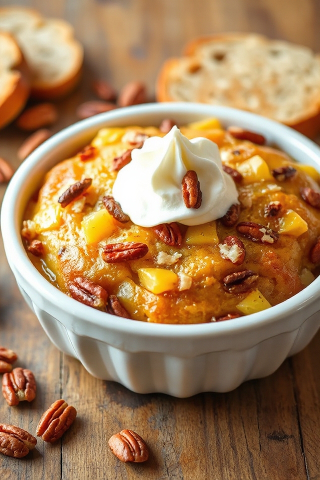 crockpot pineapple bread pudding