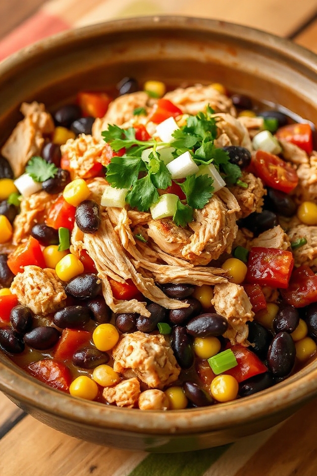 crockpot santa fe chicken delight