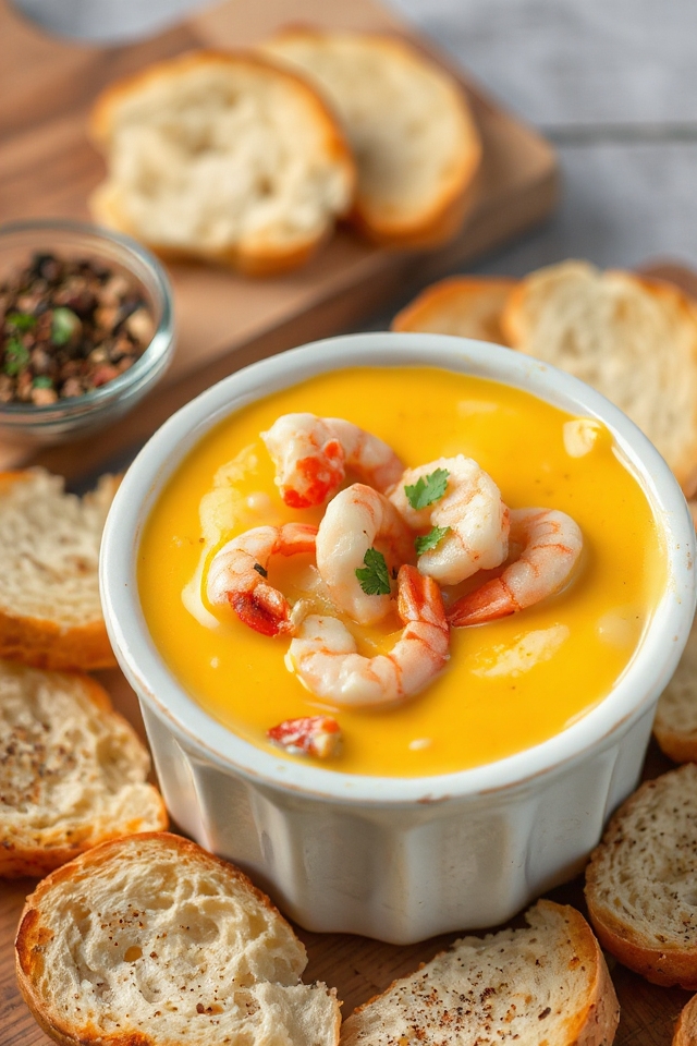 crockpot seafood cheese dip