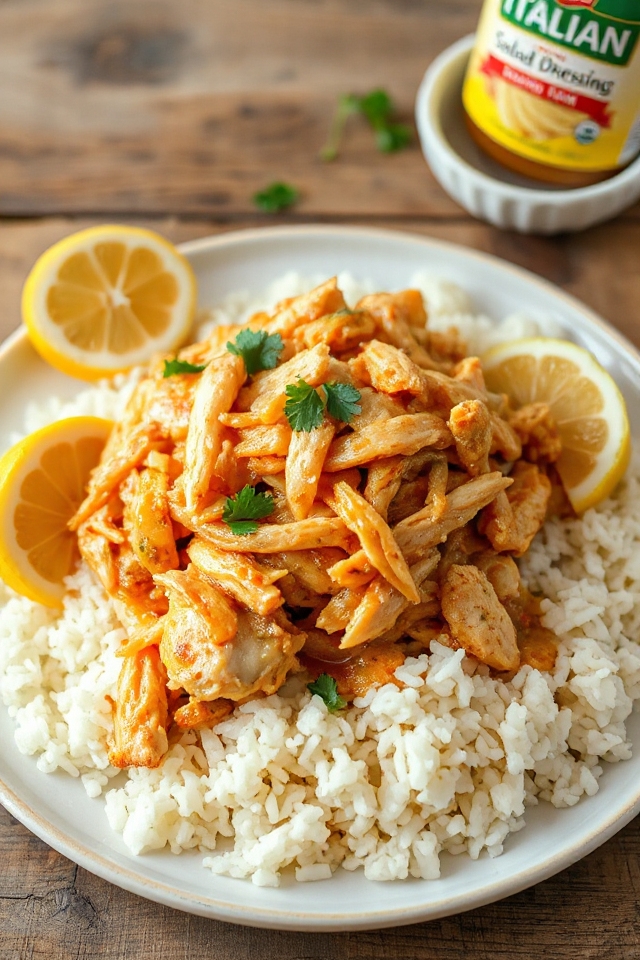 italian style lemon chicken dish