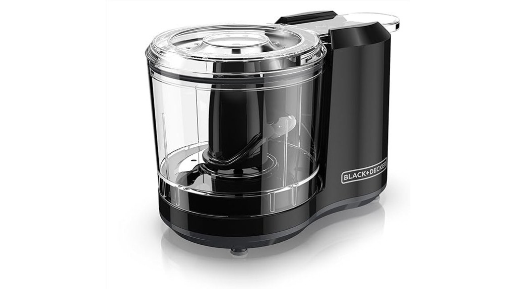 compact electric food chopper