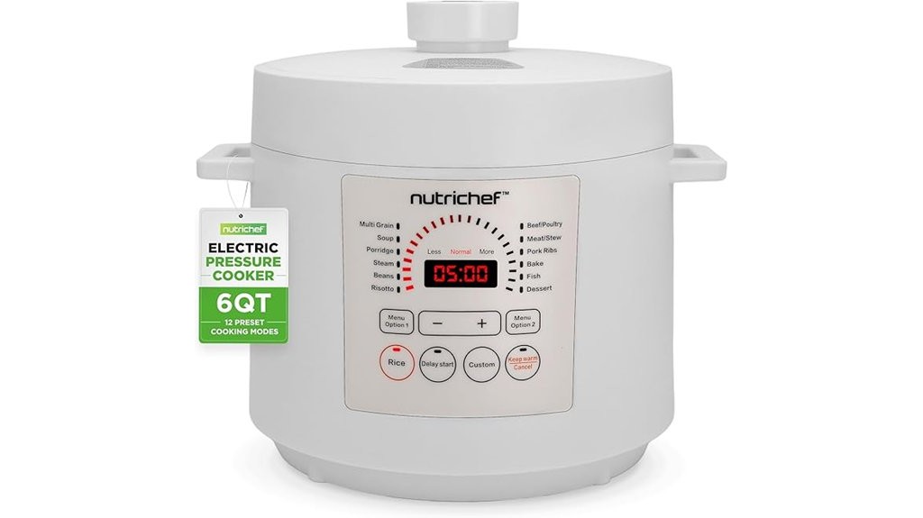 nutrichef pressure cooker review